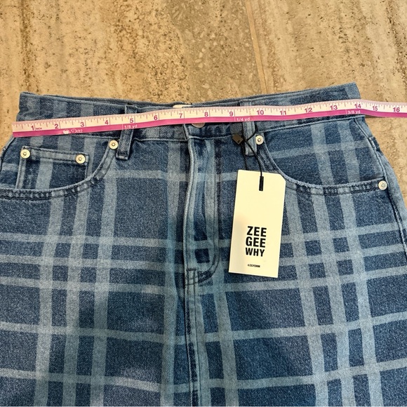 NWT ZIGGY Denim - ZGY DENIM Kick Skirt Size 26 - Picture 6 of 13